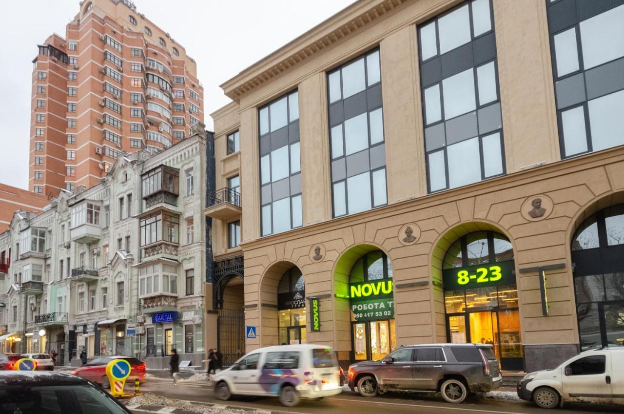 Petrovdom Apartments 12-131B In Rc "Yaroslaviv Grad", Bulvarno-Kudriavska 17B Kiev Ngoại thất bức ảnh