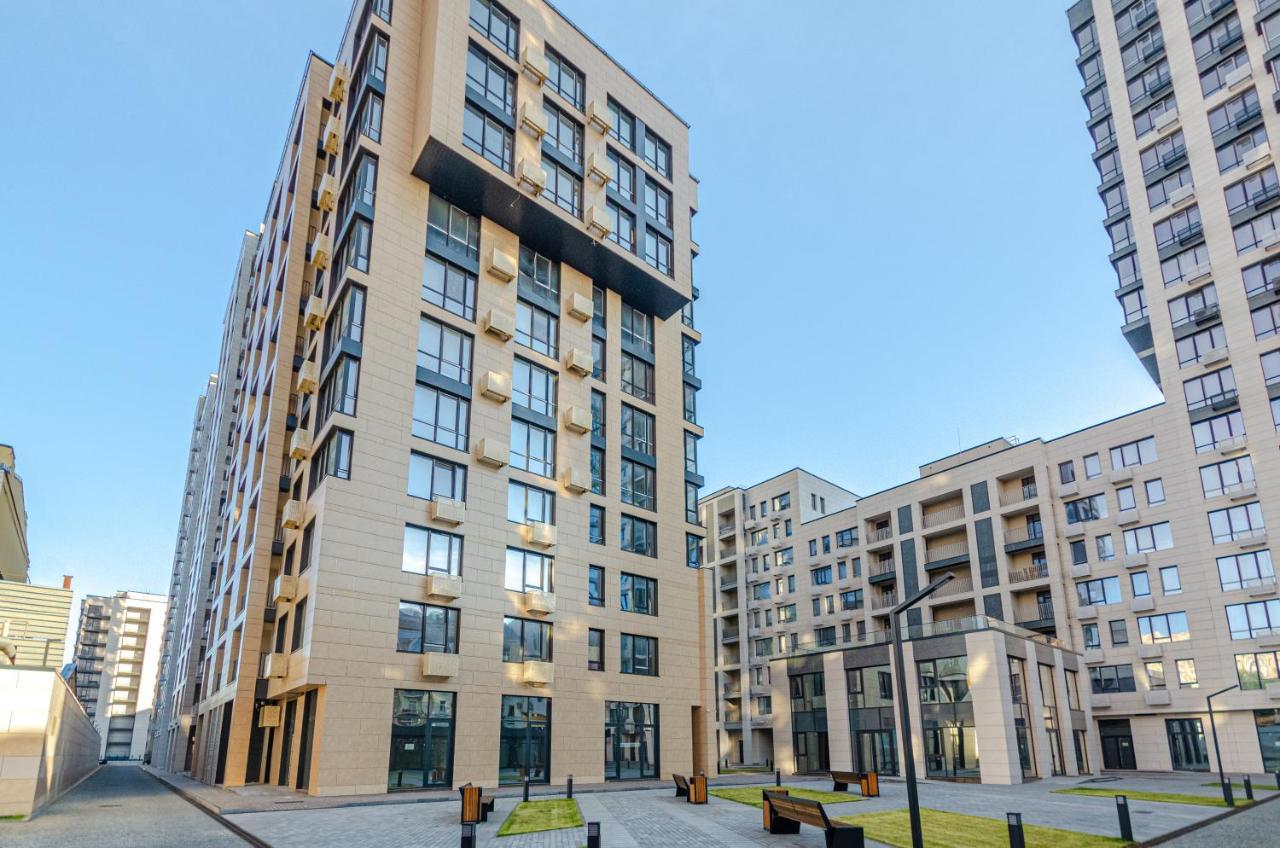 Petrovdom Apartments 12-131B In Rc "Yaroslaviv Grad", Bulvarno-Kudriavska 17B Kiev Ngoại thất bức ảnh